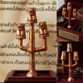 Tiger Thai Amulet Protection talisman good luck charm spiritual jewelry Sovereign Treasure Attraction & Inexhaustible Wealth Multiplication Thai Blessing Co By RURUECHA
