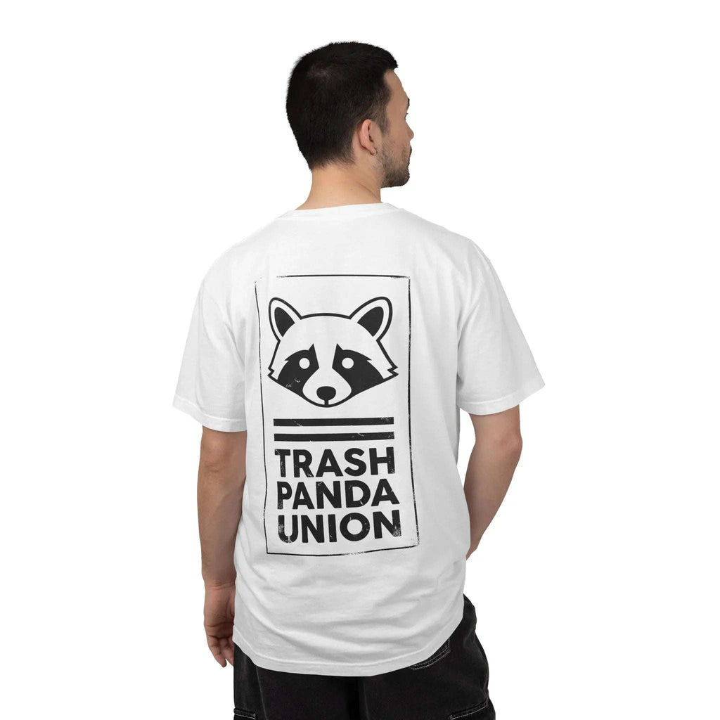 Trash Panda Union Raccoon Shirt, Funny Animal Humor Tee, Raccoon Graphic T-Shirt, Meme Streetwear Gift, Black and White