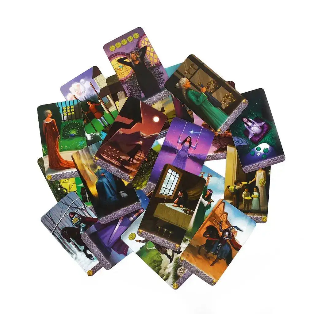 Ultimate Personalized Tarot Deck Kit – Create Your Own 78-Card Custom Tarot Set with Editable Templates & Beautiful Artwork Default Title