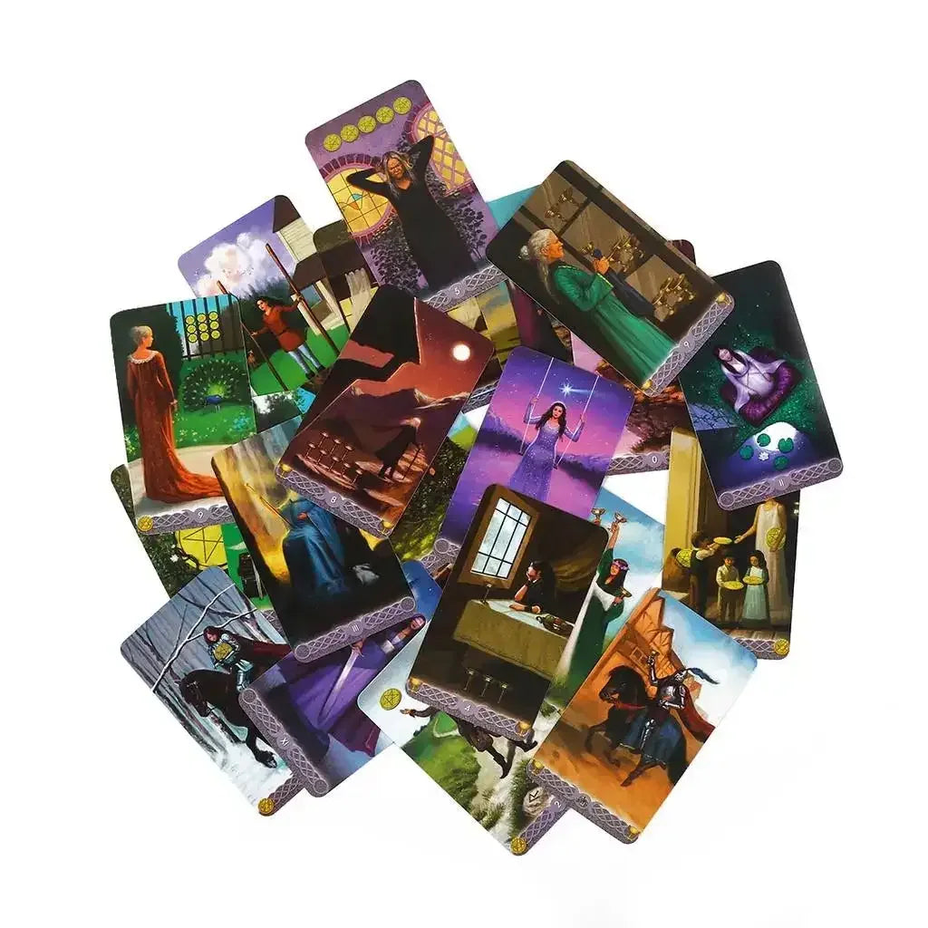 Ultimate Personalized Tarot Deck Kit – Create Your Own 78-Card Custom Tarot Set with Editable Templates & Beautiful Artwork Default Title