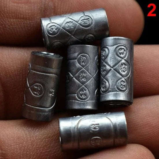 ✨ Ultimate Protection & Safety – Takrud Luk Om Sakot Thap Lead Alloy Amulet by Luang Pho Khanti ✨