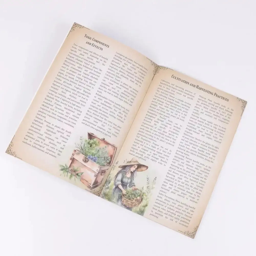 🌿 Ultimate Toxicology Herbal Guide – Discover the Secrets of Herbs in This Beautifully Illustrated Healing Set
