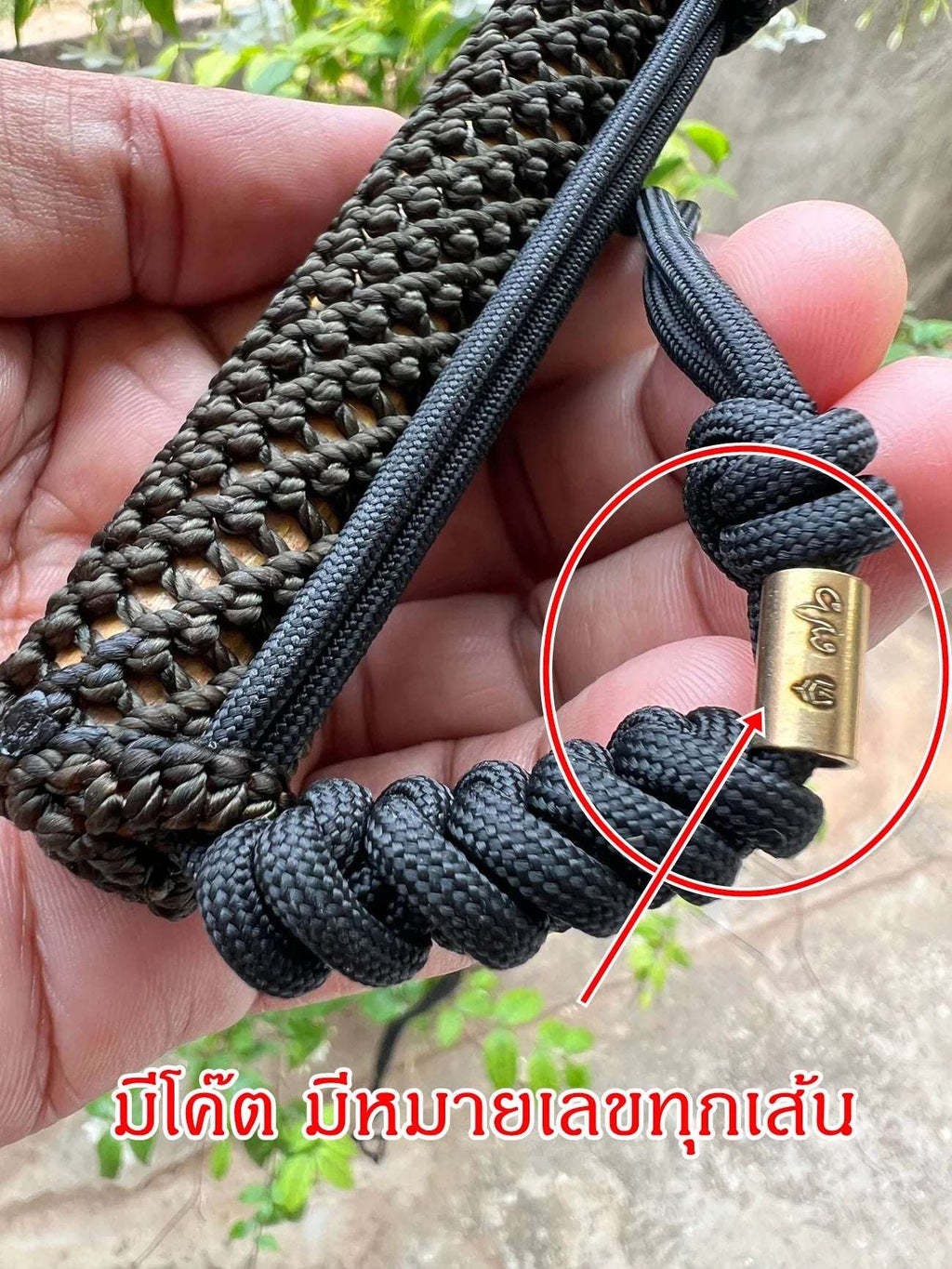 Ultra-Rare Hand-Inscribed Bamboo Takrut for Spiritual Protection