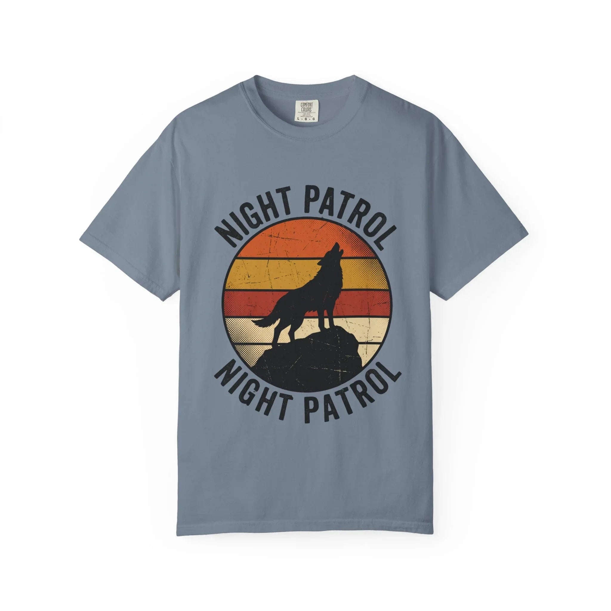 Unisex Garment-Dyed T-shirt Blue Jean