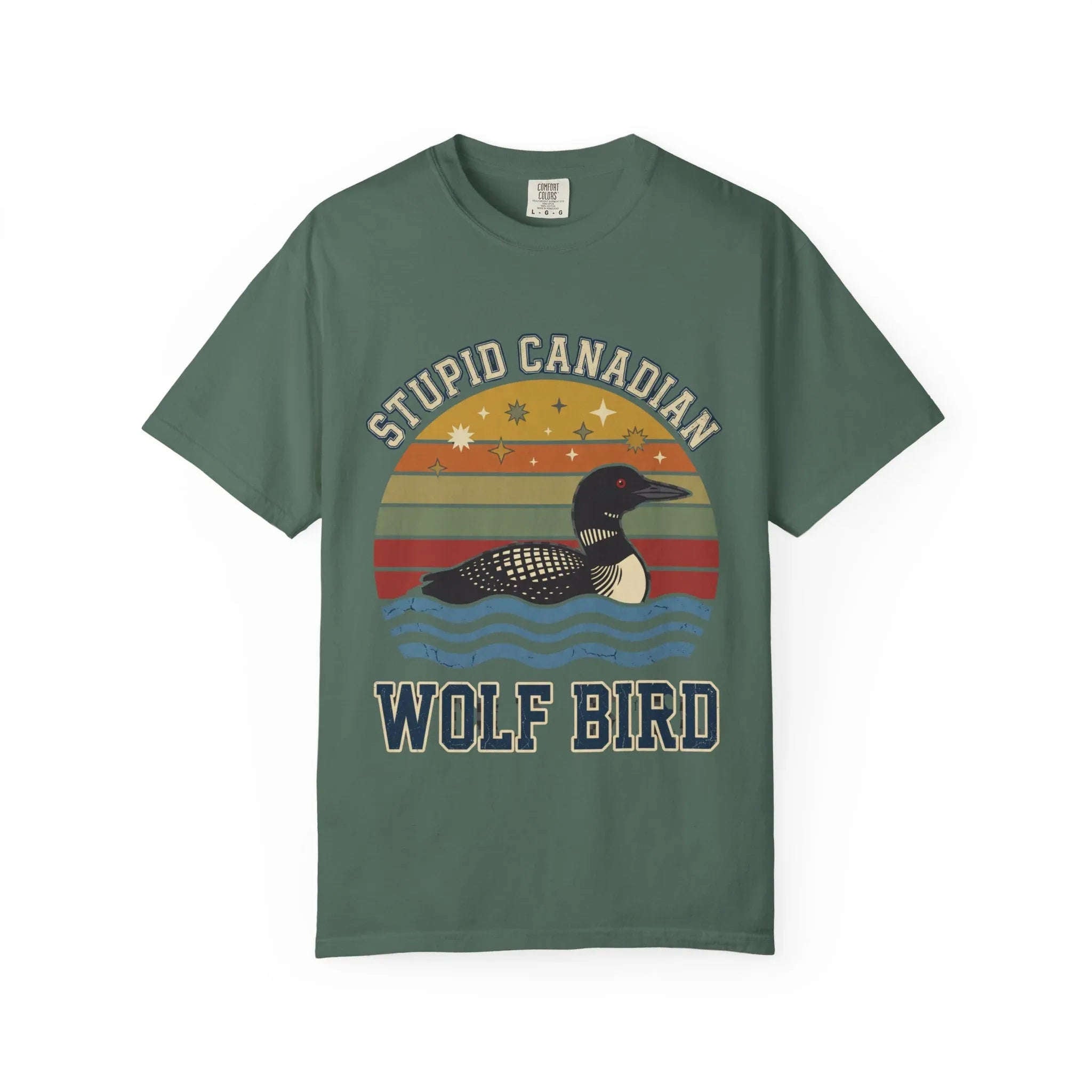 Unisex Garment-Dyed T-shirt Blue Spruce