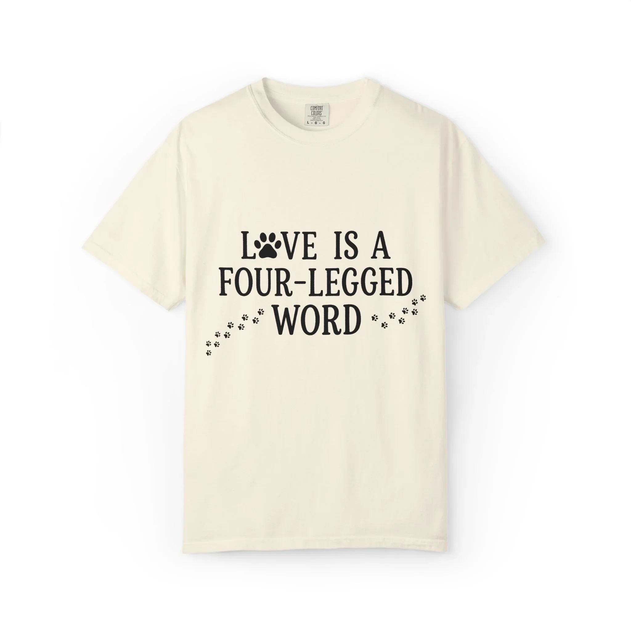 Unisex Garment-Dyed T-shirt Ivory