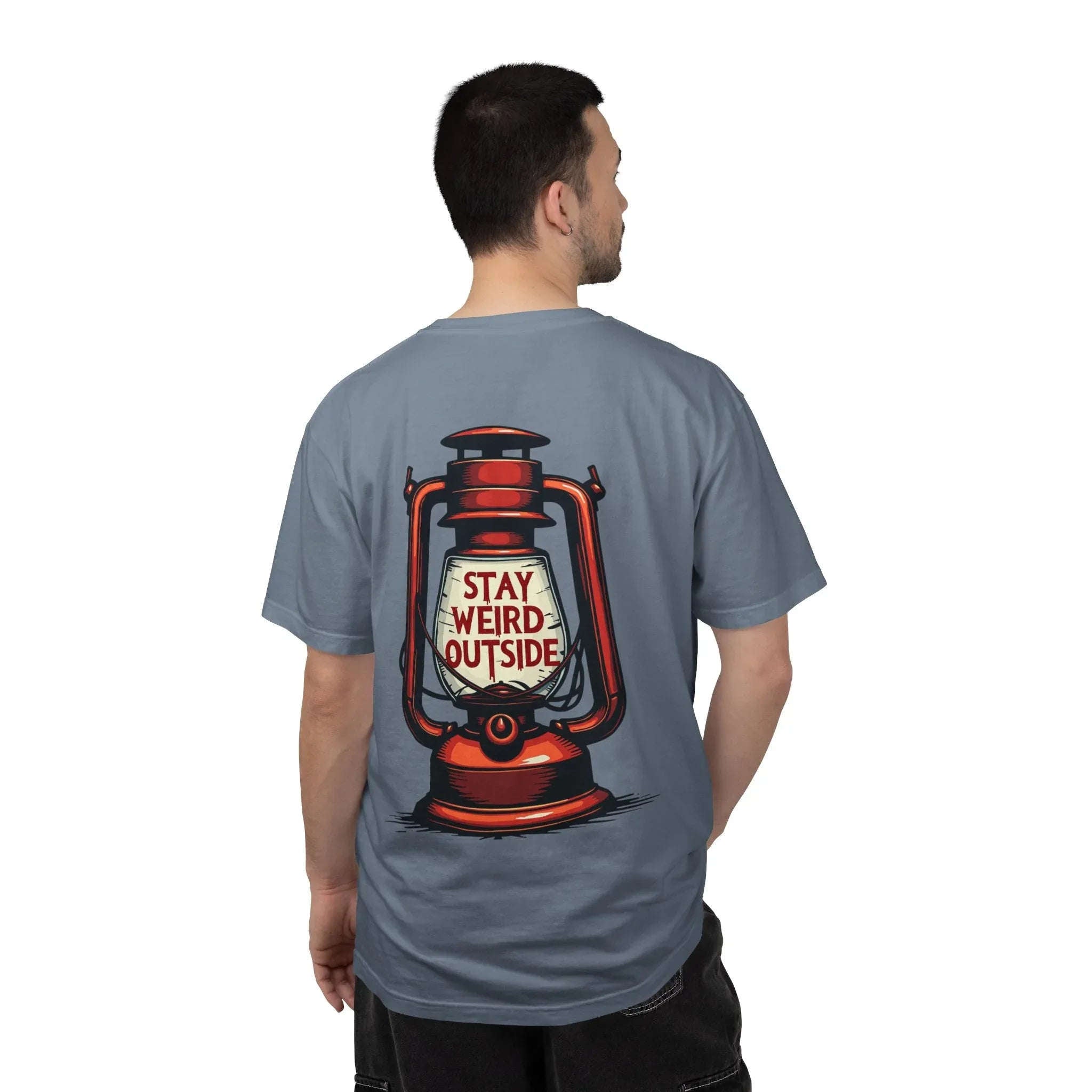 Unisex Garment-Dyed T-shirt Blue Jean