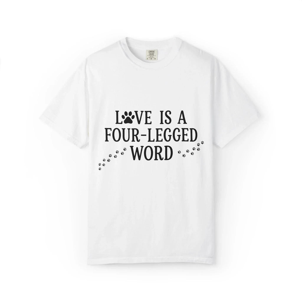 Unisex Garment-Dyed T-shirt White