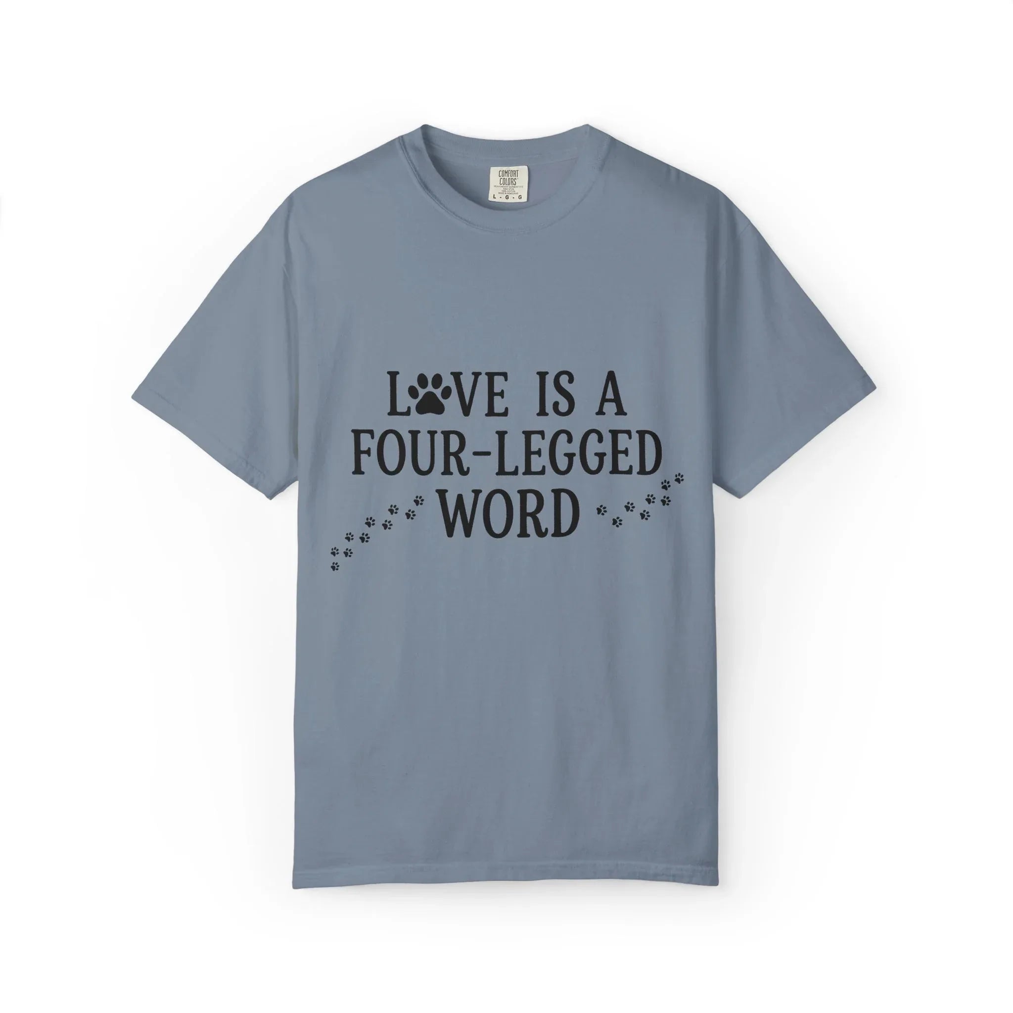 Unisex Garment-Dyed T-shirt Blue Jean
