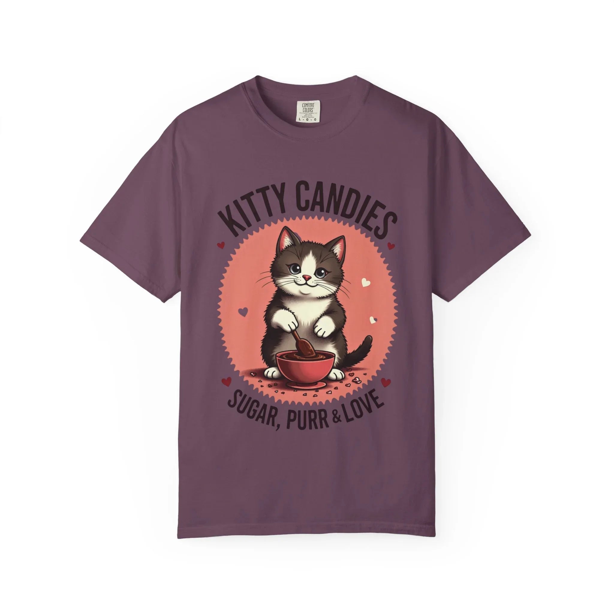 Unisex Garment-Dyed T-shirt Berry M