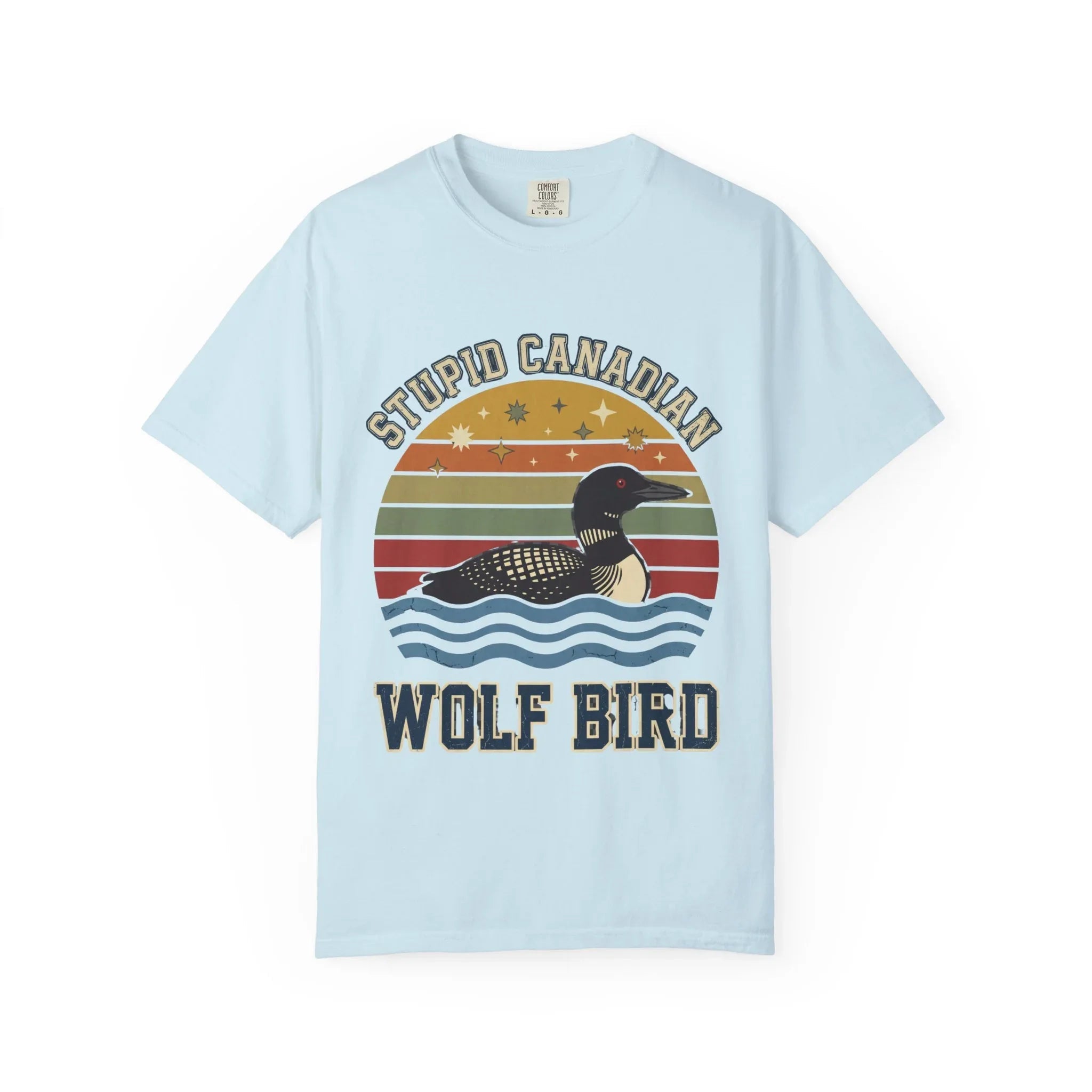 Unisex Garment-Dyed T-shirt Chambray