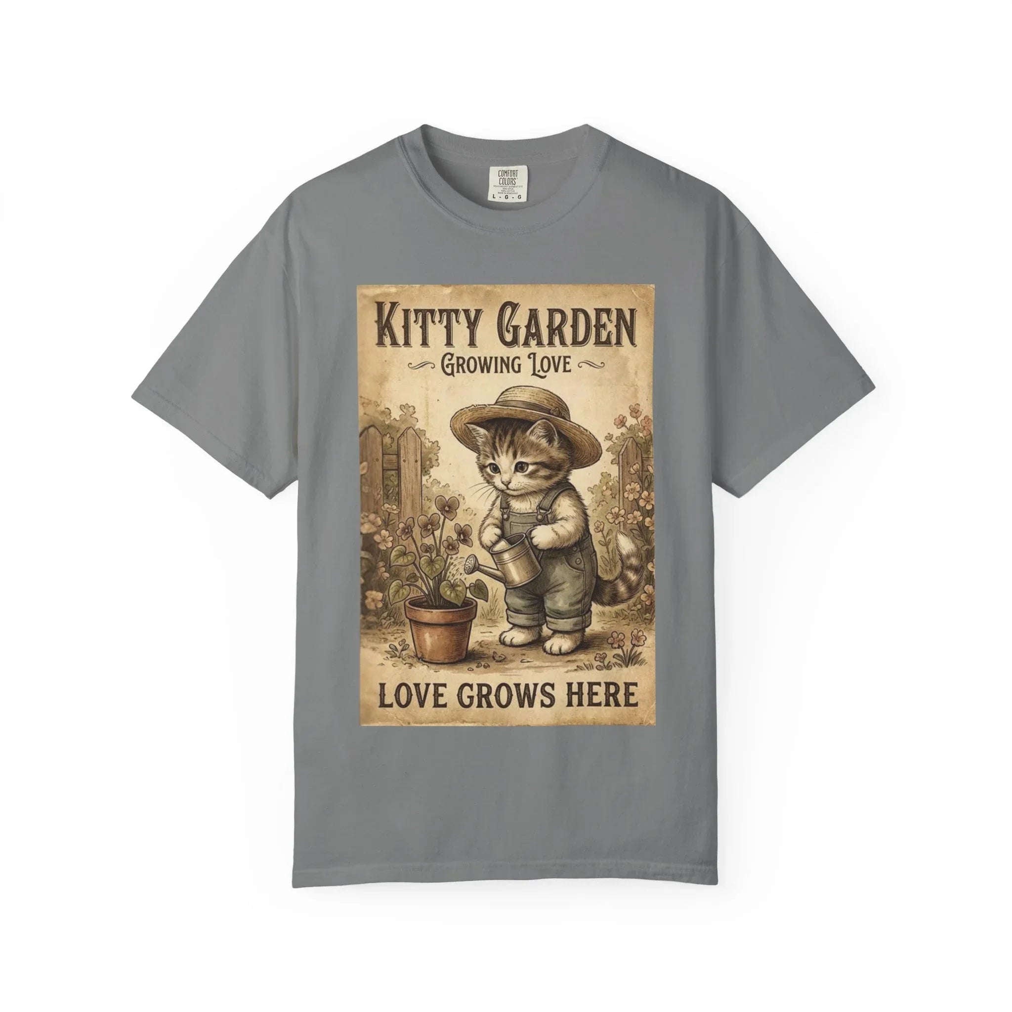 Unisex Garment-Dyed T-shirt Grey