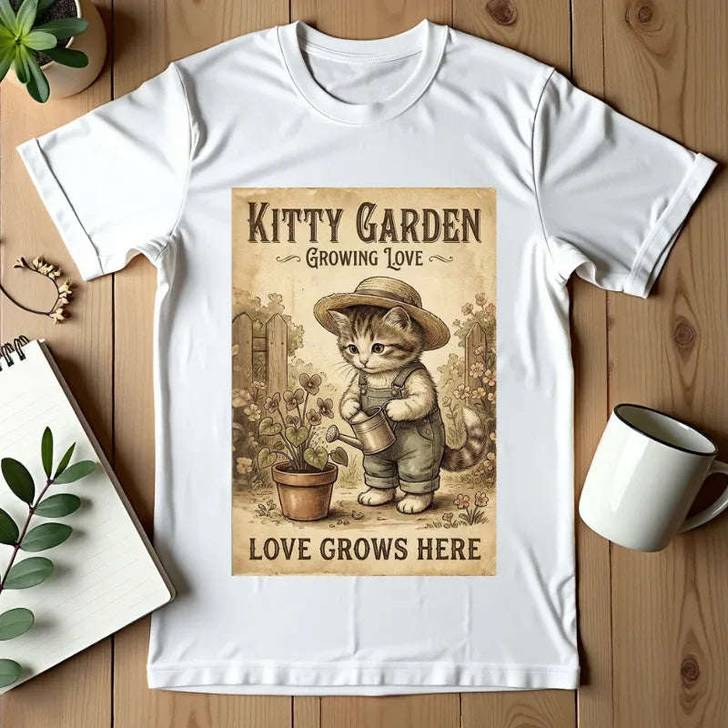 Unisex Garment-Dyed T-shirt White