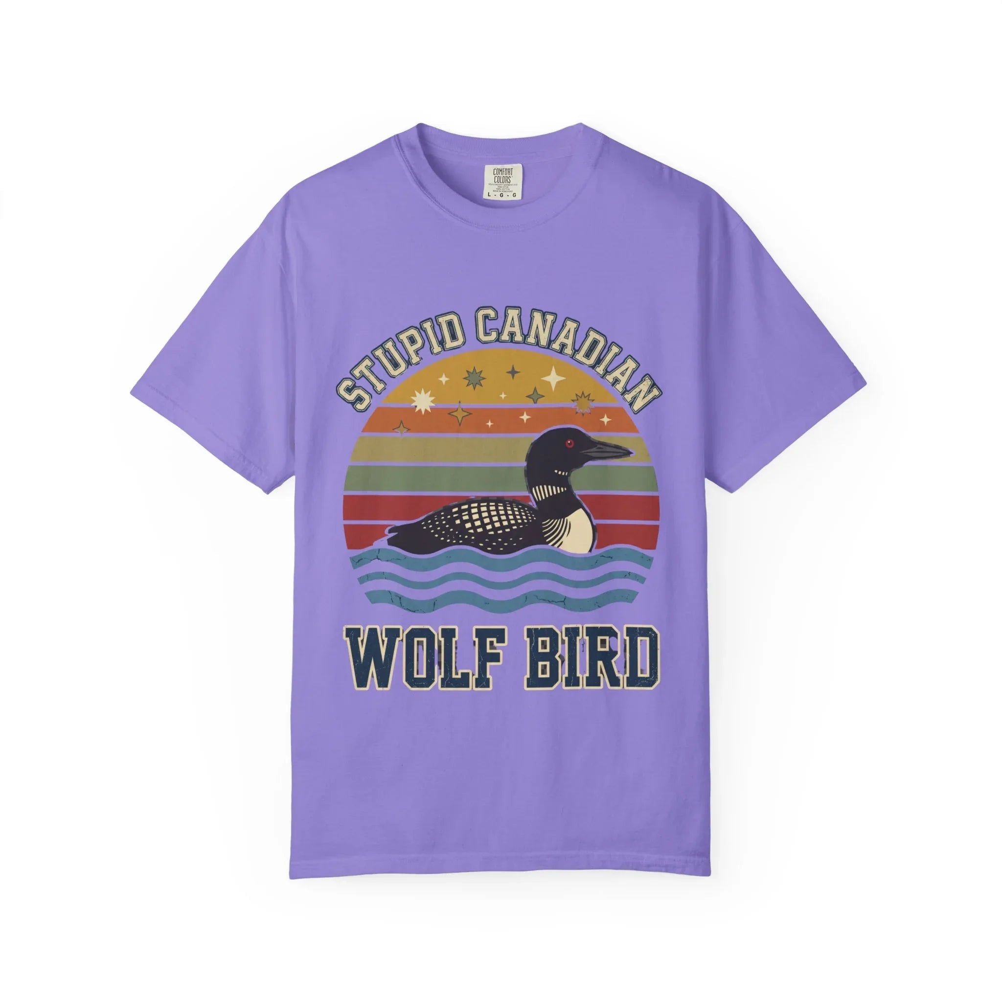 Unisex Garment-Dyed T-shirt Violet