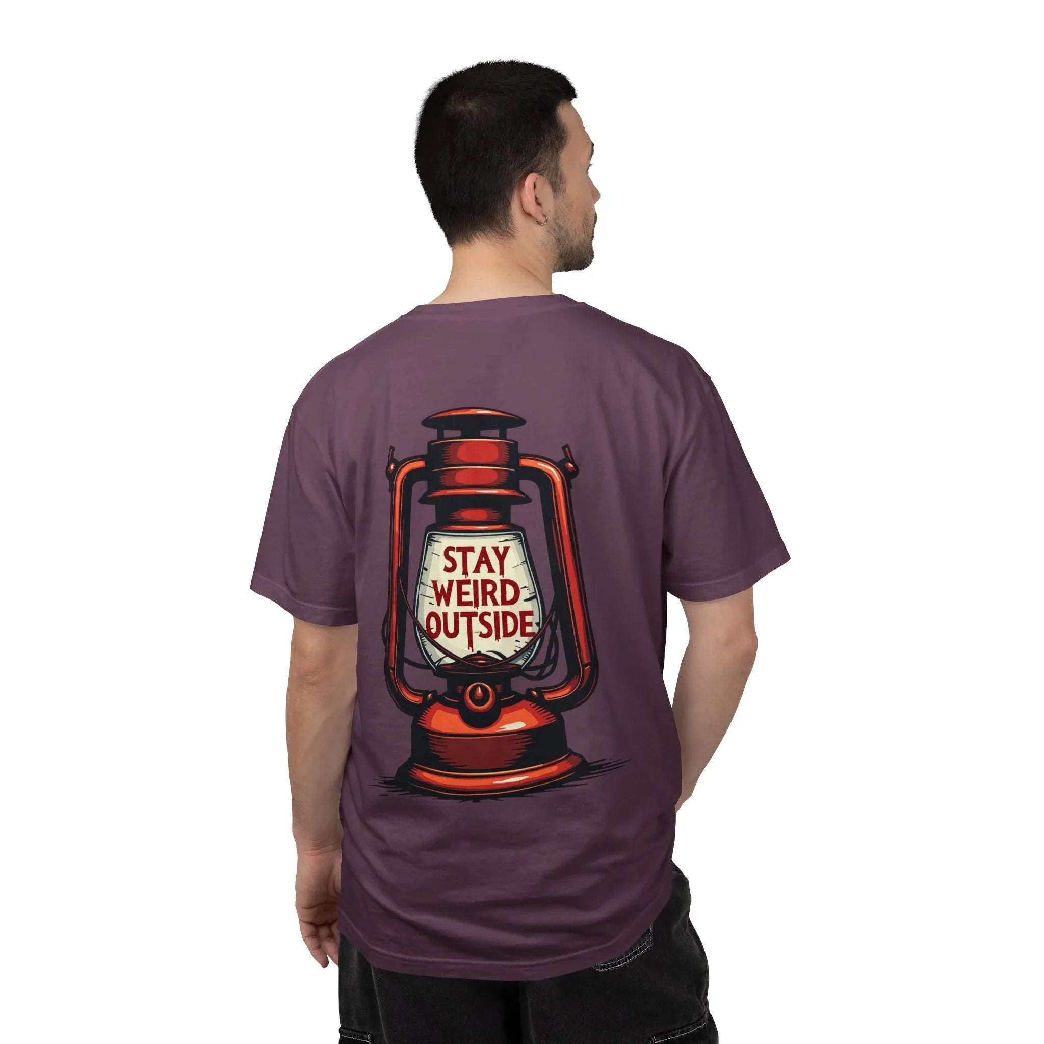 Unisex Garment-Dyed T-shirt Berry M