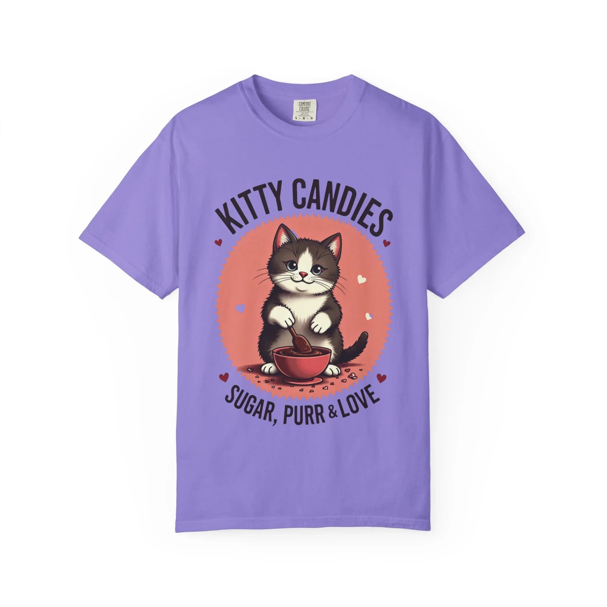 Unisex Garment-Dyed T-shirt Violet