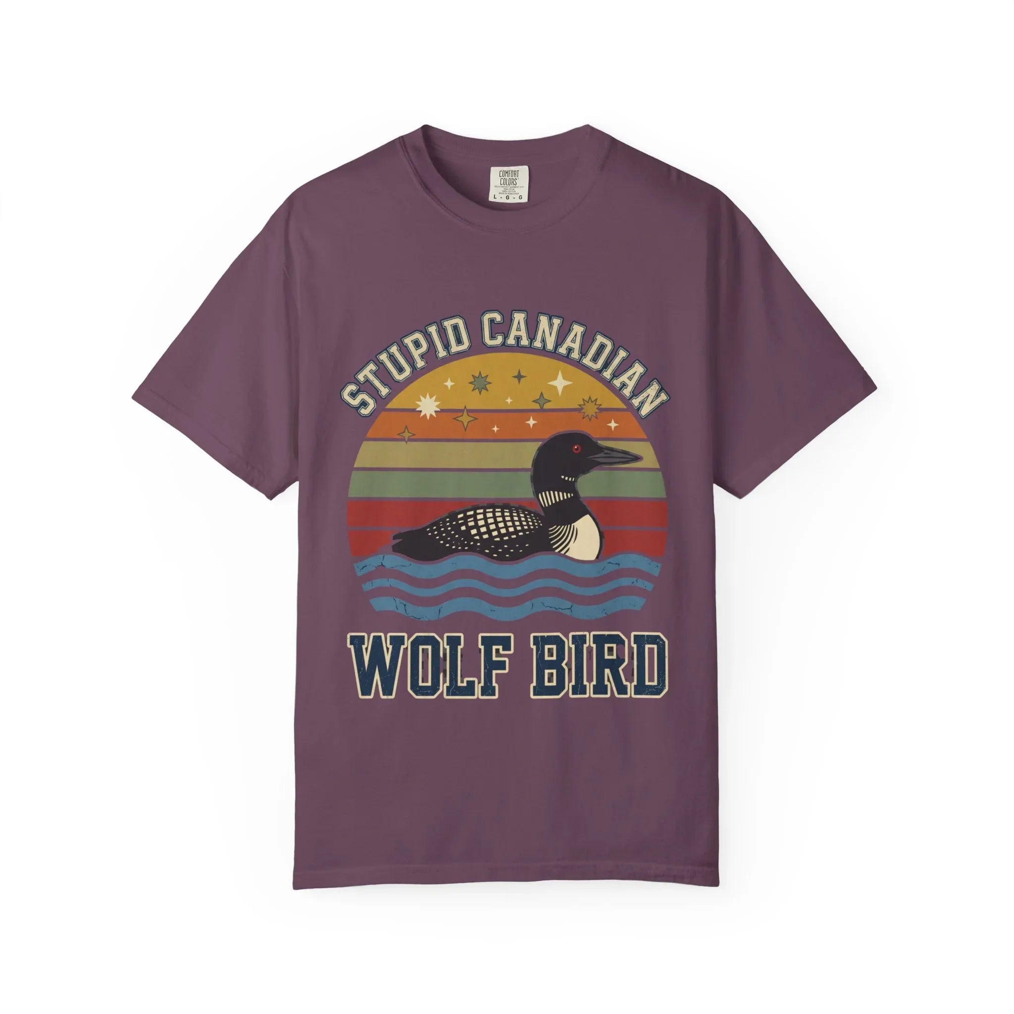 Unisex Garment-Dyed T-shirt Berry M