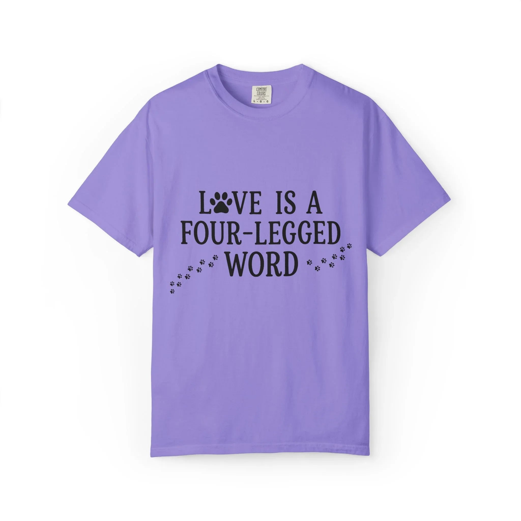 Unisex Garment-Dyed T-shirt Violet