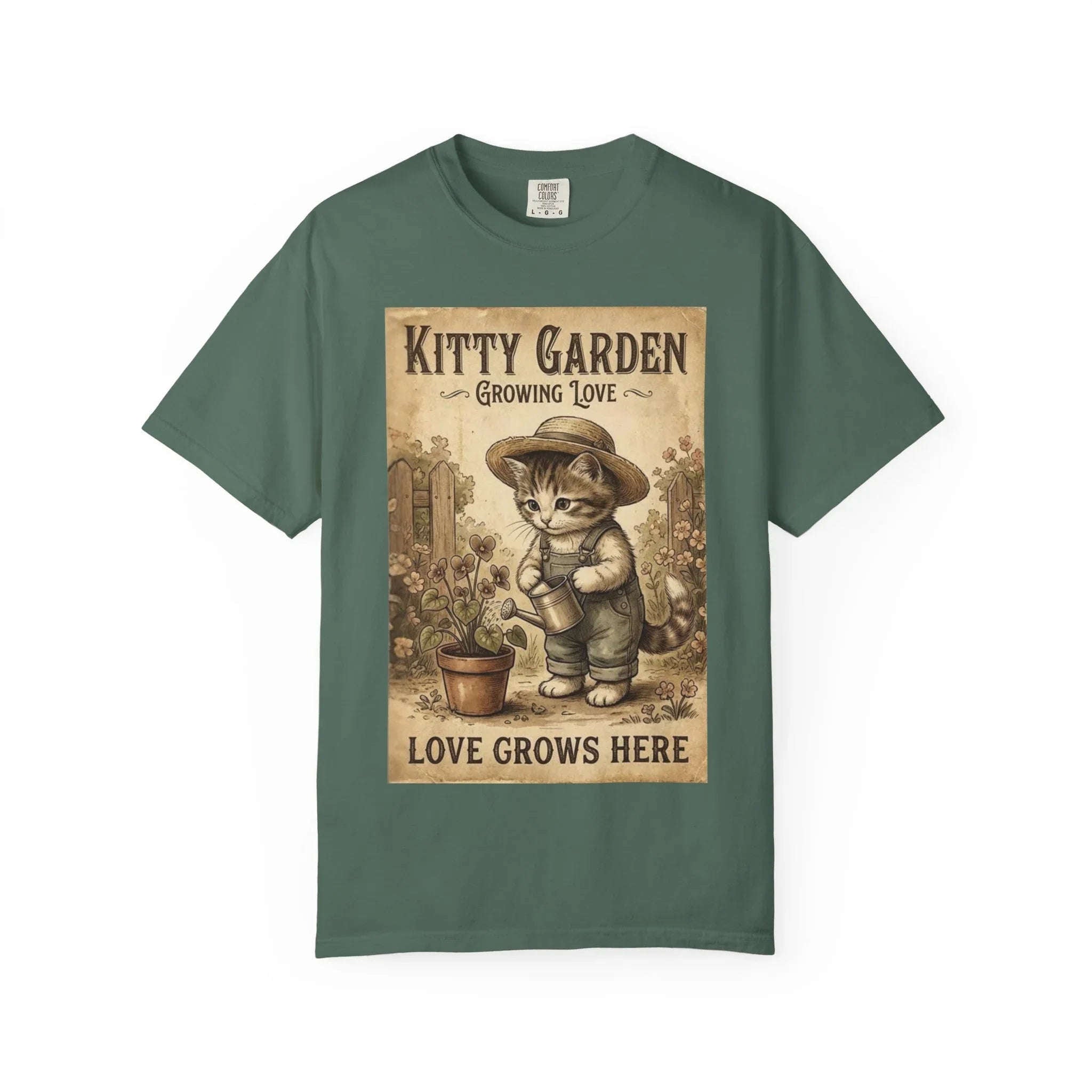 Unisex Garment-Dyed T-shirt Blue Spruce