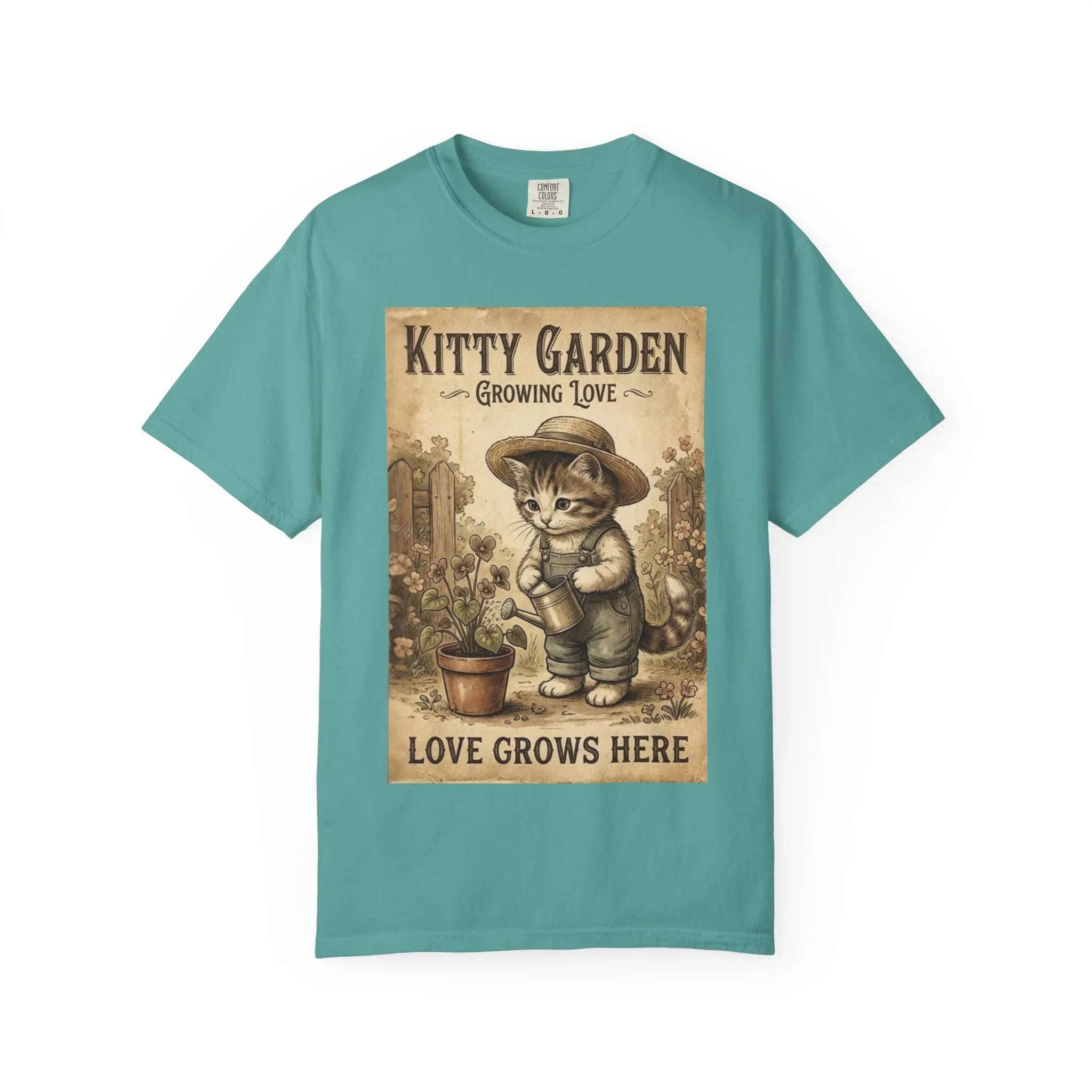 Unisex Garment-Dyed T-shirt Seafoam