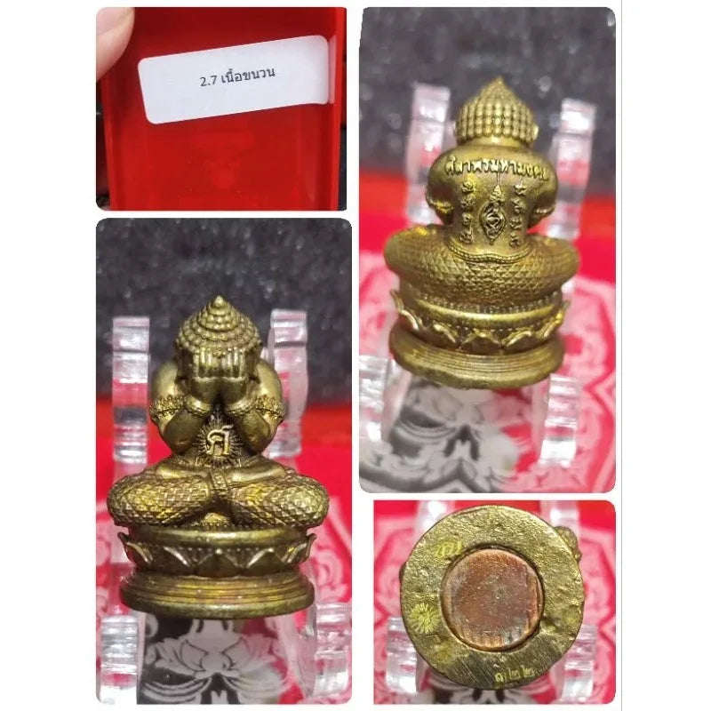 Unlock Supreme Blessings with Authentic ‘Sila Prom Mahamongkol’ Phra Pidta Amulet by Luang Pu Sila for Ultimate Protection