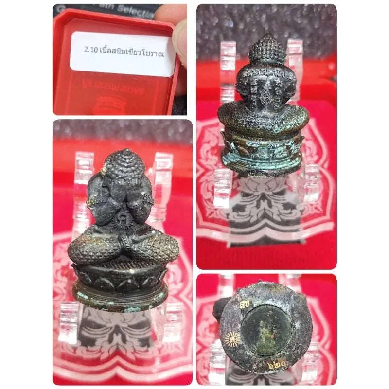 Unlock Supreme Blessings with Authentic ‘Sila Prom Mahamongkol’ Phra Pidta Amulet by Luang Pu Sila for Ultimate Protection