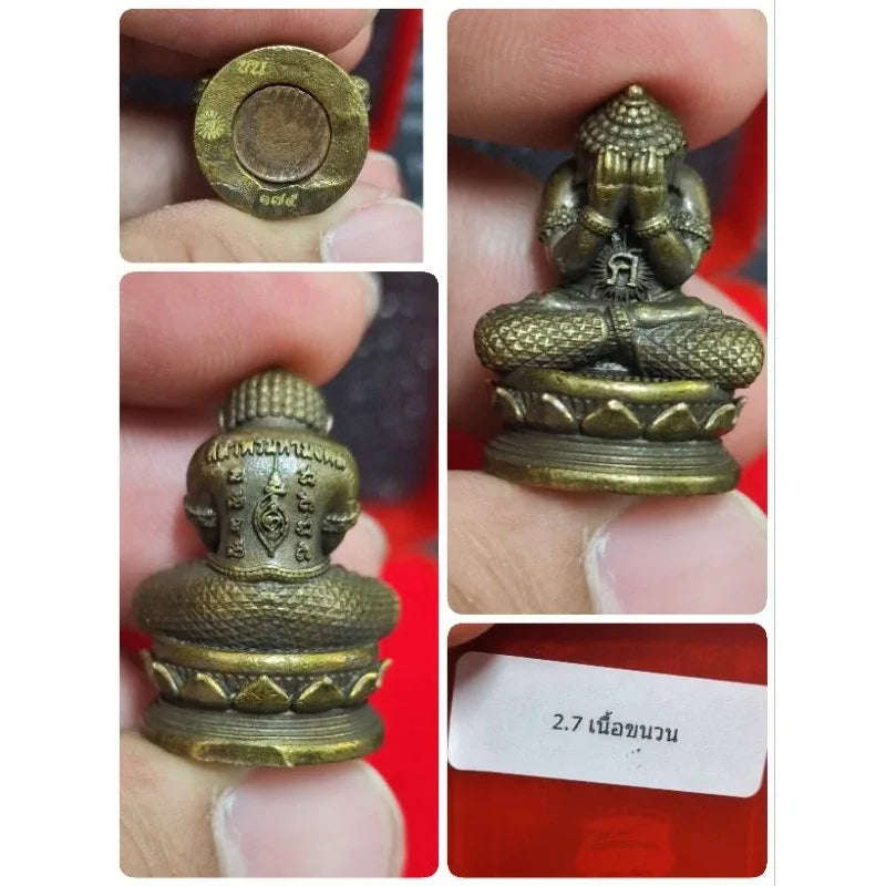 Unlock Supreme Blessings with Authentic ‘Sila Prom Mahamongkol’ Phra Pidta Amulet by Luang Pu Sila for Ultimate Protection