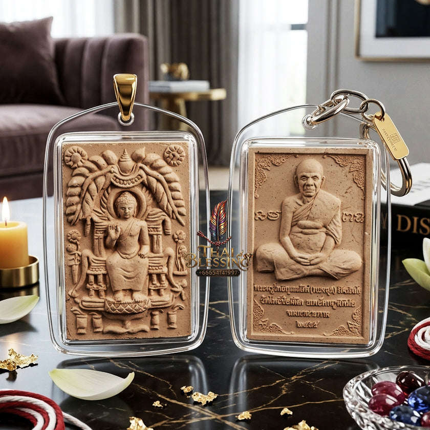 💥 UNLOCK SUPREME DESTINY ELEVATION, ANCIENT NA DUN RELIC ALCHEMY & ISAN MASTER BLESSINGS! The Sovereign of Supreme Isan Phra SomDej Dok Phayom Alchemy