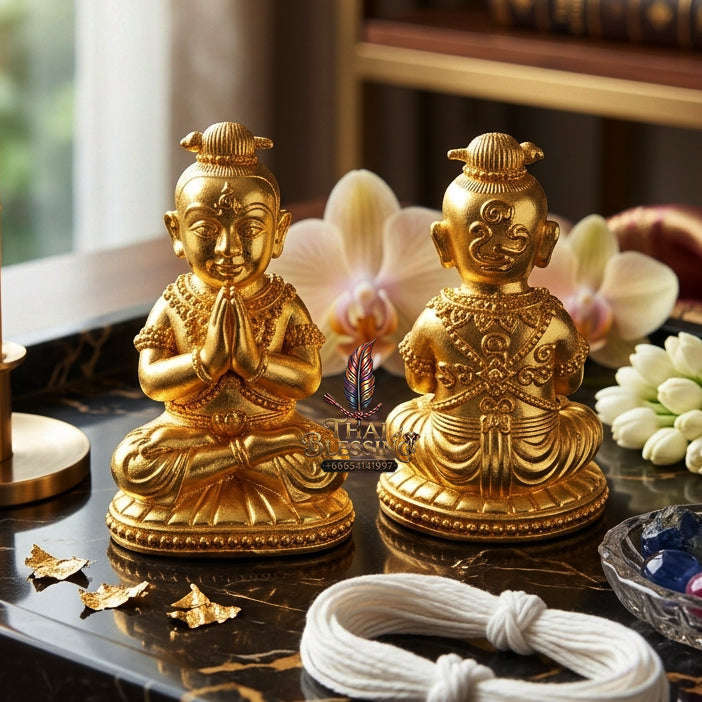 💥 UNLOCK SUPREME GOLDEN-FACE WEALTH, COMMERCIAL DOMINANCE & SPIRIT-CHILD PROSPERITY! The Sovereign of Supreme Golden-Face Kumarn Thong Alchemy