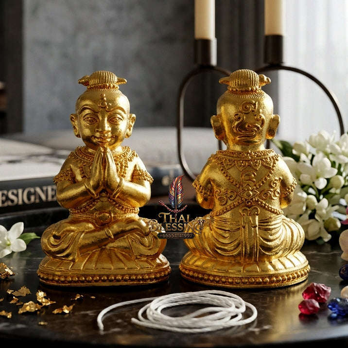💥 UNLOCK SUPREME GOLDEN-FACE WEALTH, COMMERCIAL DOMINANCE & SPIRIT-CHILD PROSPERITY! The Sovereign of Supreme Golden-Face Kumarn Thong Alchemy
