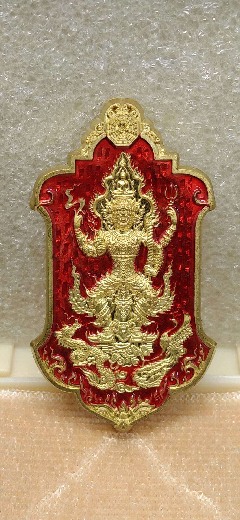 Unlock Supreme Wealth and Protection with Thao Wessuwan Amulet - Sacred Setthi Thawee Sarp from Chiang Mai