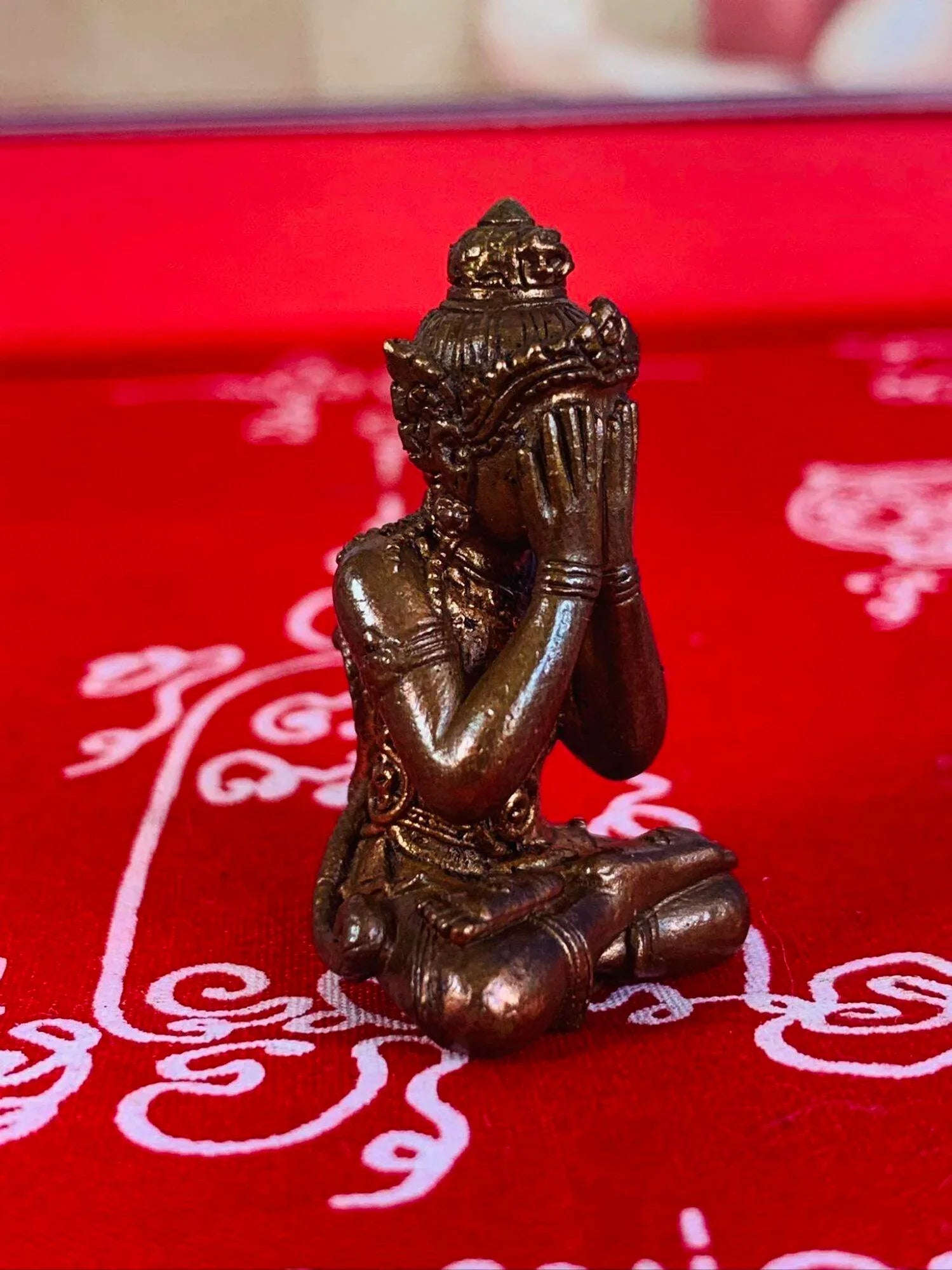 Unlock Ultimate Wealth and Divine Protection with Phra Pidta Pankapkal Sup Tawan Edition – Crafted from Genuine Battleship Propeller Metal!