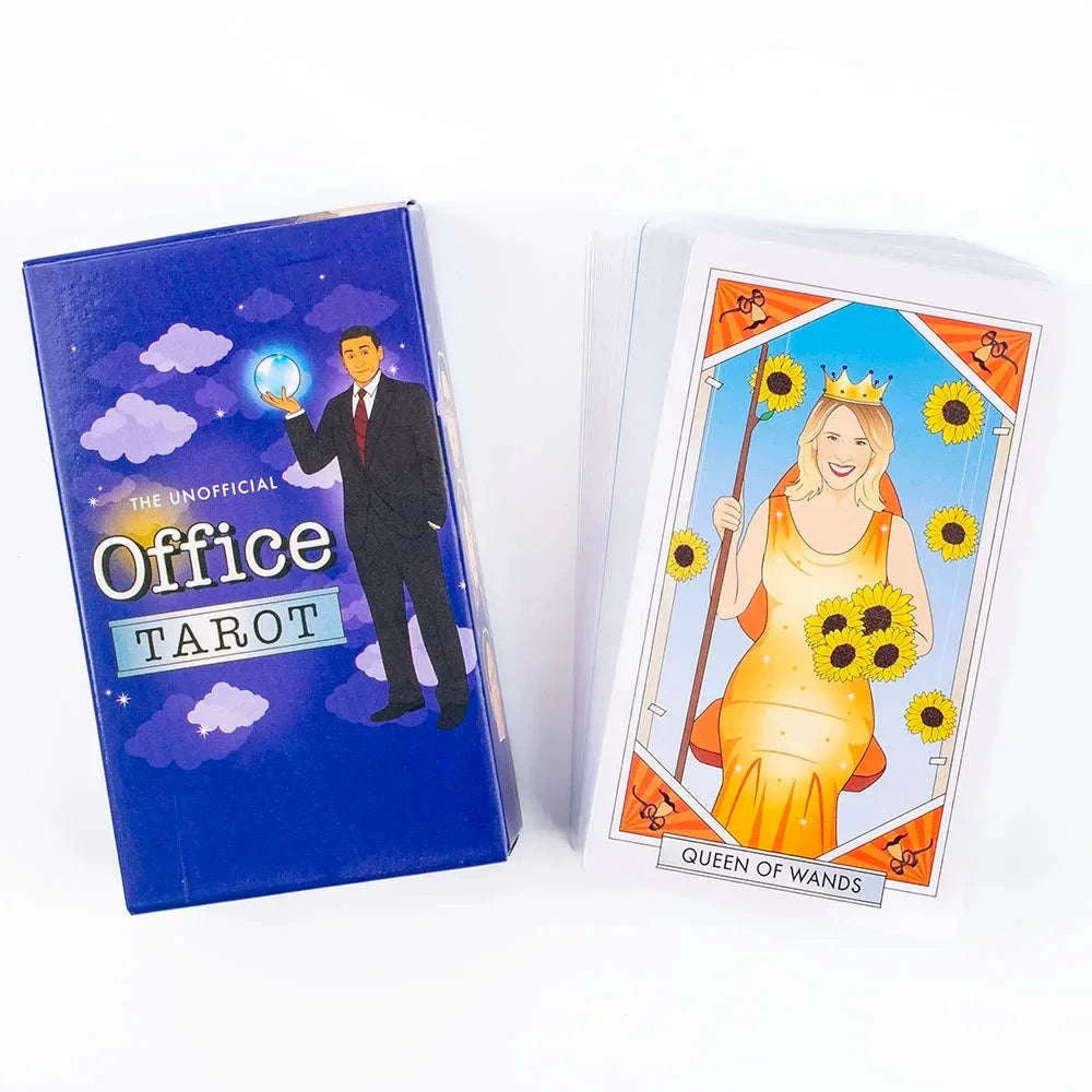 💗 Unofficial Office Tarot Deck – 78 Cards (10.3×6 cm) for Family Parties & Divination