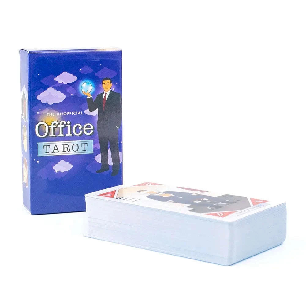 💗 Unofficial Office Tarot Deck – 78 Cards (10.3×6 cm) for Family Parties & Divination