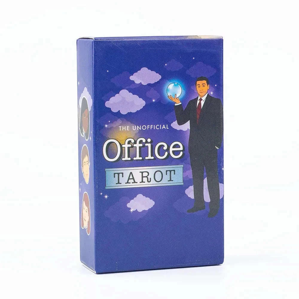 💗 Unofficial Office Tarot Deck – 78 Cards (10.3×6 cm) for Family Parties & Divination