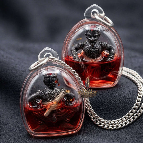 Unstoppable Charm & Protection Hoon Payon Sanae Oil Cased - Ajarn Nen Aek 2015 Thai Blessing Co By RURUECHA