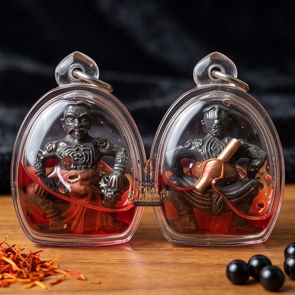 Unstoppable Charm & Protection Hoon Payon Sanae Oil Cased - Ajarn Nen Aek 2015 Thai Blessing Co By RURUECHA