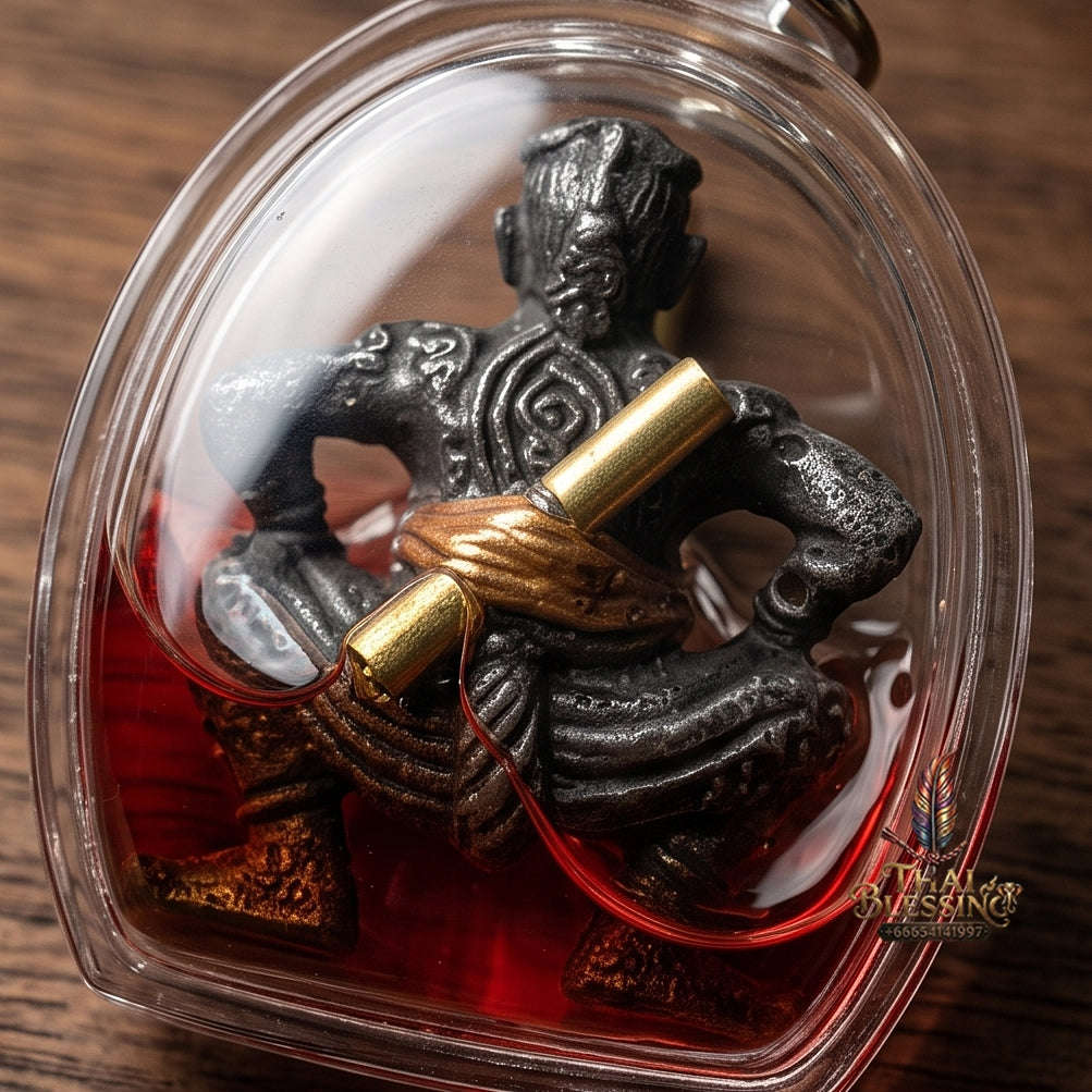 Unstoppable Charm & Protection Hoon Payon Sanae Oil Cased - Ajarn Nen Aek 2015 Thai Blessing Co By RURUECHA