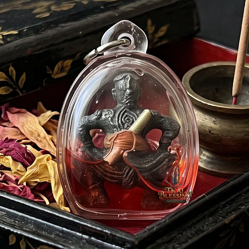Unstoppable Charm & Protection Hoon Payon Sanae Oil Cased - Ajarn Nen Aek 2015 Thai Blessing Co By RURUECHA