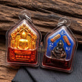 Unstoppable Charm & Wealth Phra Khun Phaen Phrai Kuman Red Rooster Oil Cased - Luang Ta Ruam Wat Khok Samran 2019 Thai Blessing Co By RURUECHA