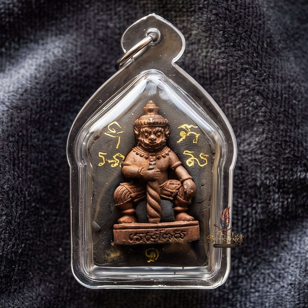 Unstoppable Victory & Protection Phra Khun Phaen Prap Man with Thao Wet Suwan - Achan Phun Phetchabun 2019 Thai Blessing Co By RURUECHA