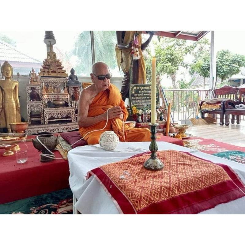 Grandmaster Thong Amulet Coin for Luck and Prosperity - Enhance Your Fortune