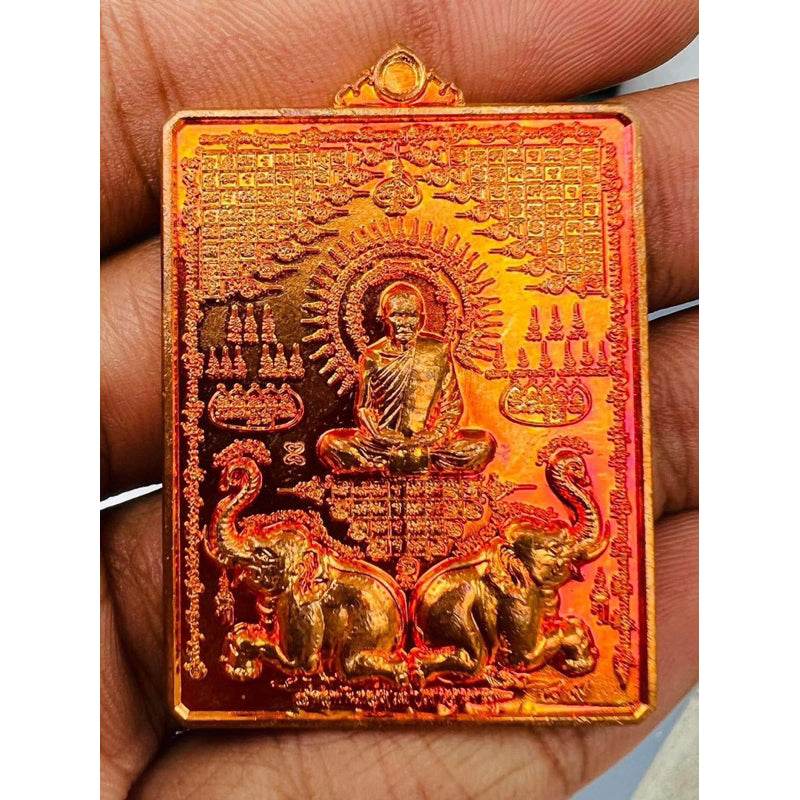 Grandmaster Thong Amulet Coin for Luck and Prosperity - Enhance Your Fortune Default Title