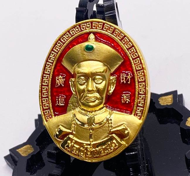 Phor Phu Yi Ko Hong Amulet Thai Religious Decoration ร้านค้าของฉัน copper Silver plated Gold plated Silver plated-Gold plated-copper-Powder material gold plated-