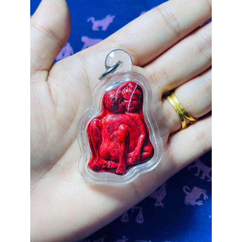 Yin-Khu Rak Amulet for Lasting Love, Strong Charm & Energy Balance