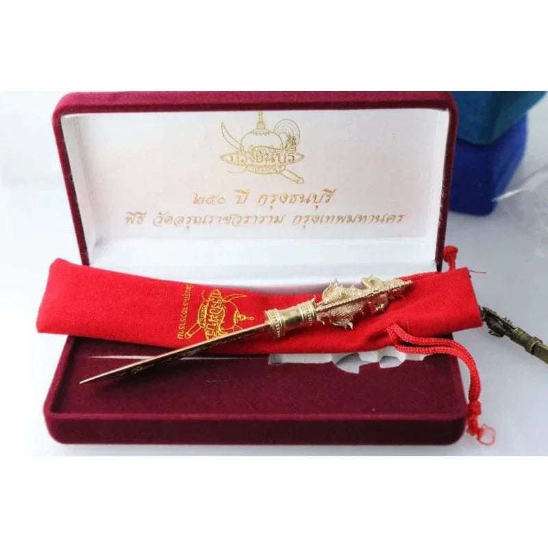 ⚔️ VESSUVANA RITUAL KNIFE: THE BILLIONAIRE SHIELD 👑 Legendary Protection, Imperial Wealth: Command Your Destiny with the Bicentennial Sentinel of Wat Arun
