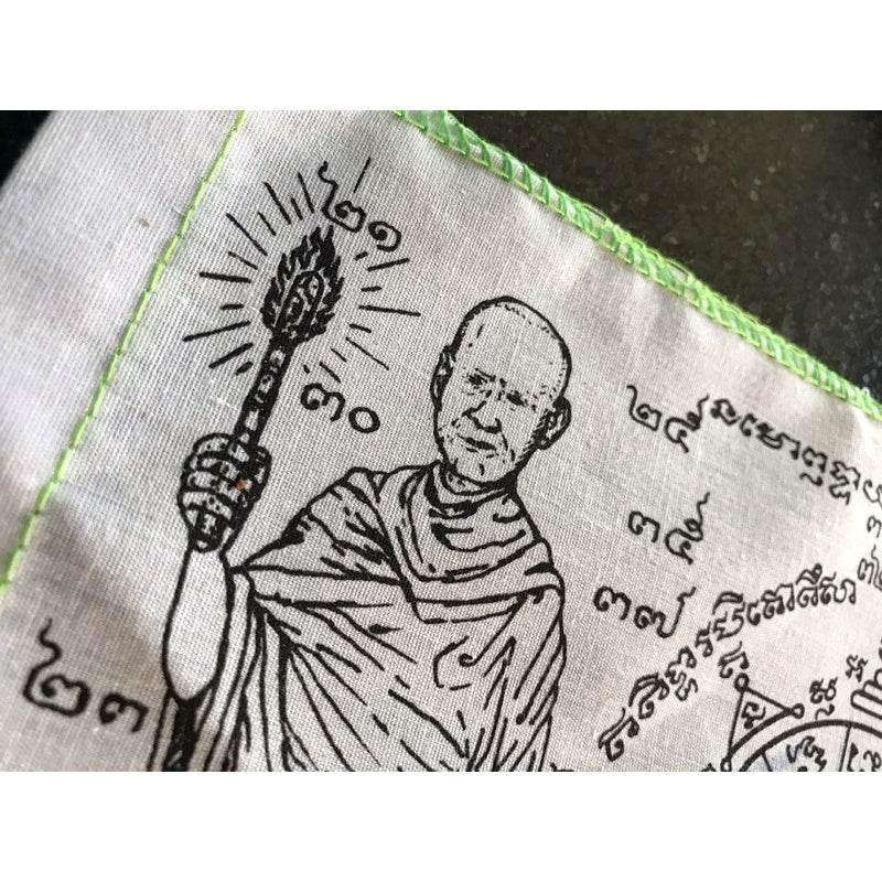 Victory Flag Amulet Somdej Toh Thai Blessing