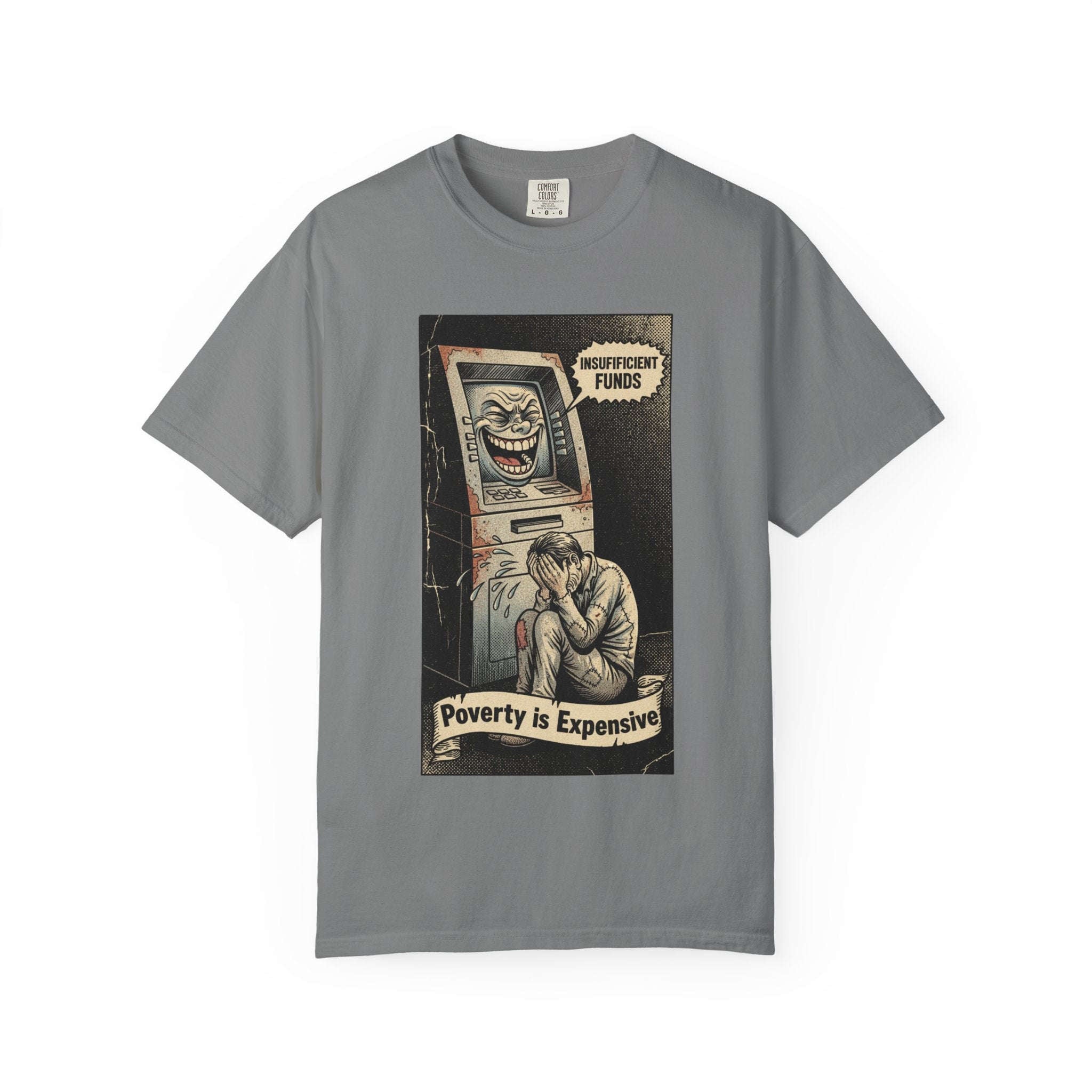 Vintage Satirical T-Shirt | Political Theater & System is Rigged Retro Tee | Sarcastic Dark Humor Shirt | Unisex Premium Cotton Graphic Tee