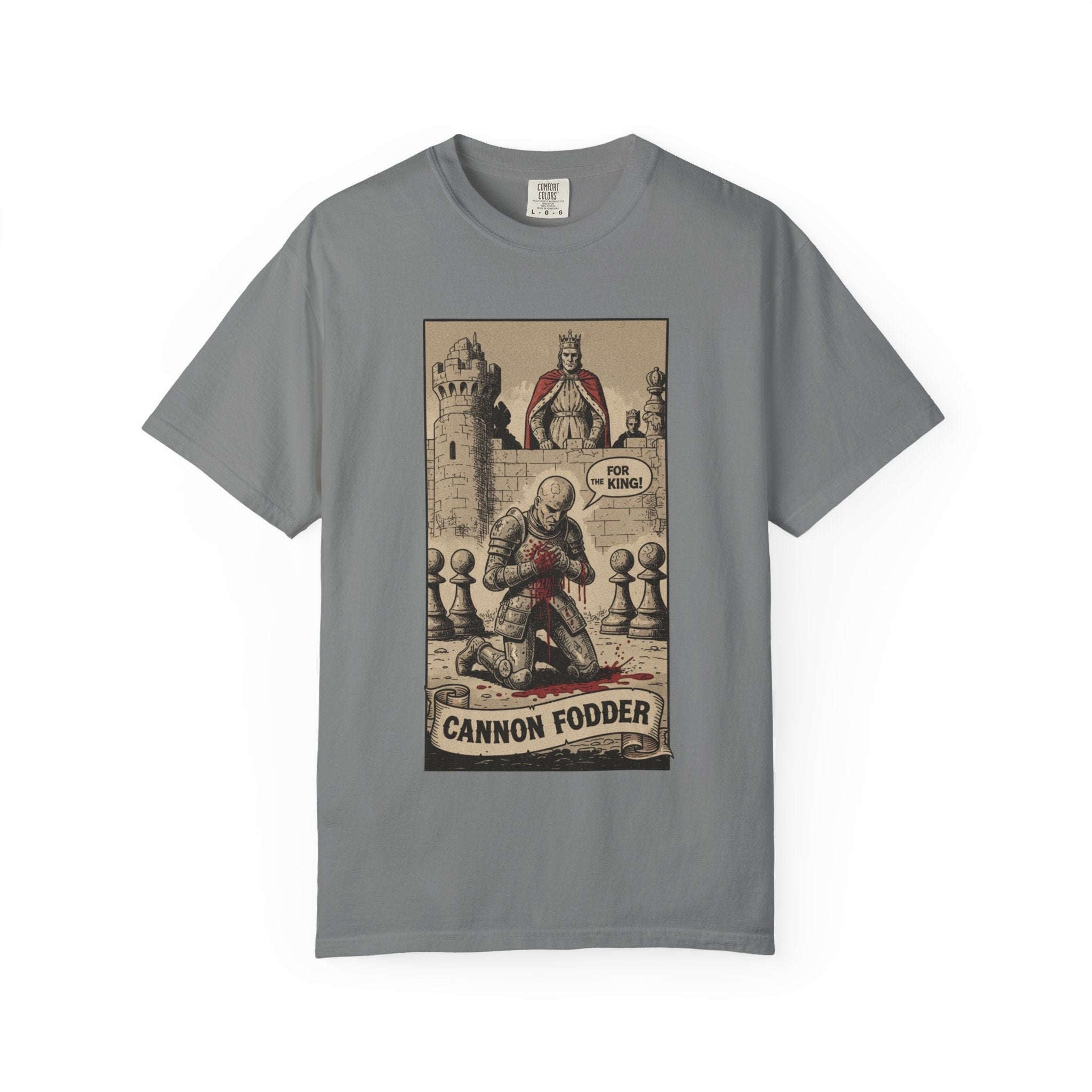 Vintage Satirical T-Shirt | Political Theater & System is Rigged Retro Tee | Sarcastic Dark Humor Shirt | Unisex Premium Cotton Graphic Tee Grey