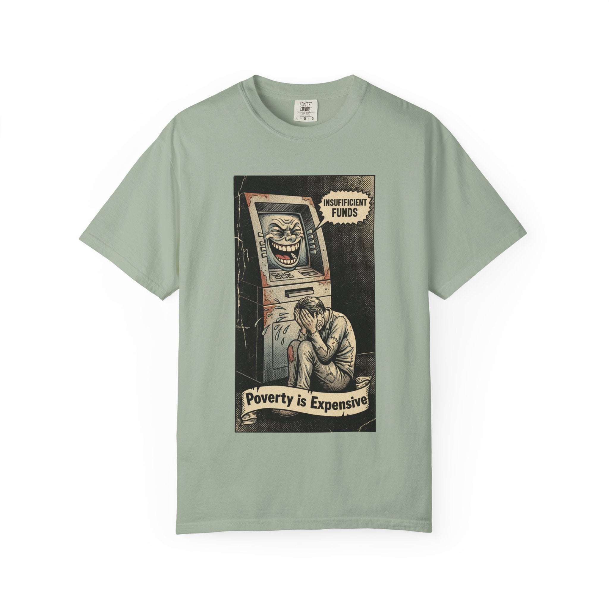 Vintage Satirical T-Shirt | Political Theater & System is Rigged Retro Tee | Sarcastic Dark Humor Shirt | Unisex Premium Cotton Graphic Tee Bay